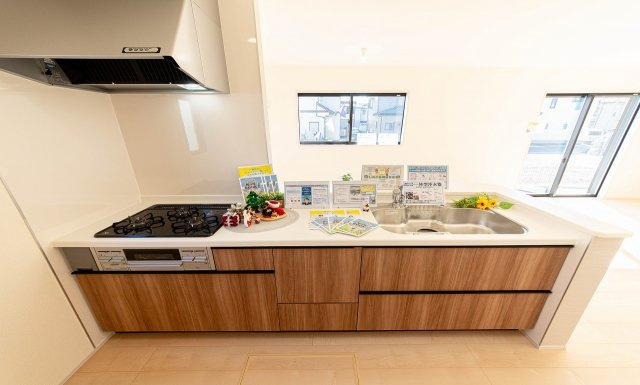 【キッチン】 | 大和市西鶴間7丁目 新築戸建 全8棟