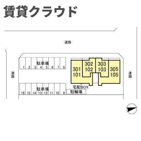 ミラベルヒルズの区画図