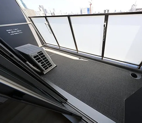 アドバンス名古屋シュテルン　名古屋市賃貸　仲介手数料無料のバルコニー