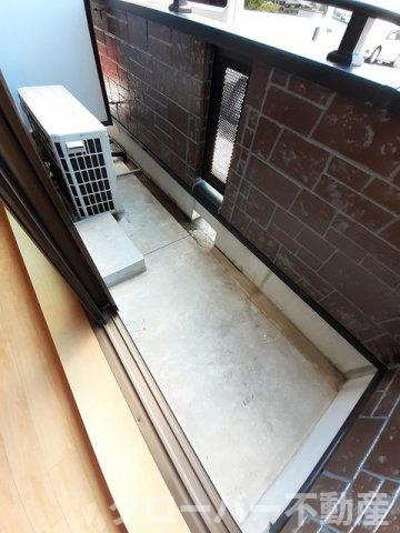 アムール・ＧＡＫＵ　Ｂのバルコニー