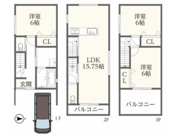 山科区川田中畑町　新築戸建の画像