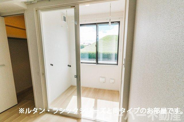 ヴィラのバルコニー