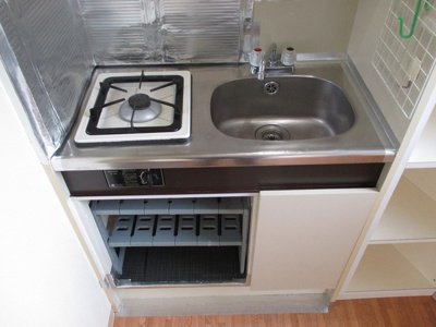 【キッチン】 | 浜本ビル | ガスコンロのキッチンです