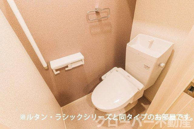 ヴィラのトイレ