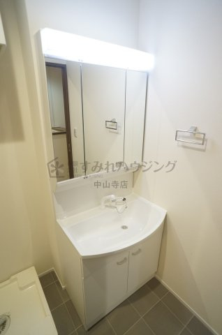 源ハイツの洗面所