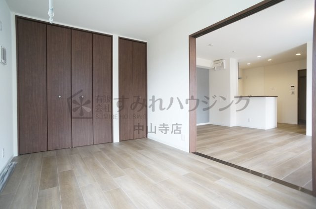 源ハイツの寝室