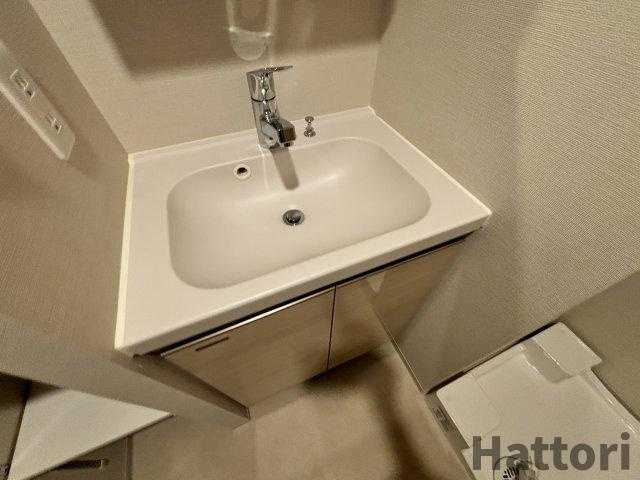 リビオメゾン新大阪の洗面所