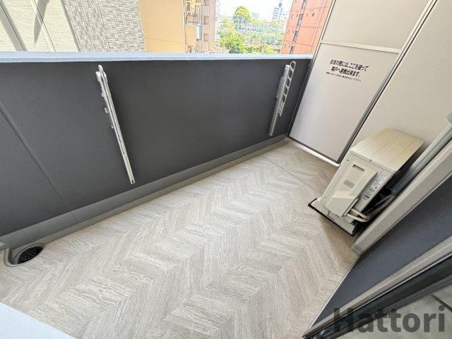 リビオメゾン新大阪のバルコニー