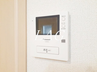 【セキュリティ】 | はまなす荘Ⅱ | モニター付きインターフォンです。