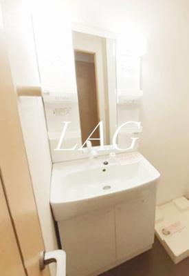 【洗面所】 | はまなす荘Ⅱ | 洗面台です。