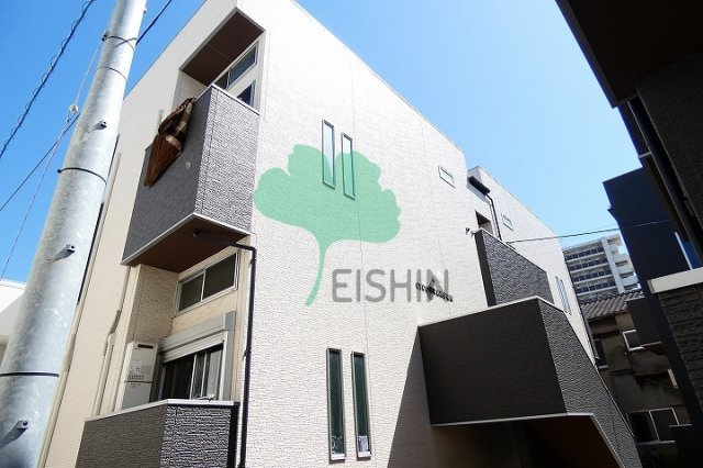 クレオ箱崎宮前3番館(犬猫飼育可能のネット無料デザイナーズ賃貸アパート！)の外観