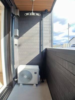 【バルコニー】 | セレーノ・Ⅱ | 広々としたバルコニーです