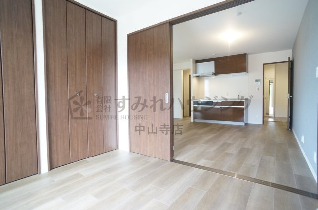 源ハイツの寝室