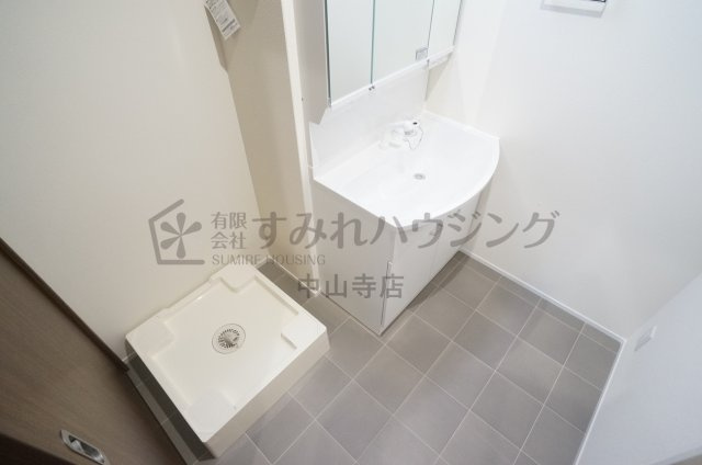 源ハイツの洗面所