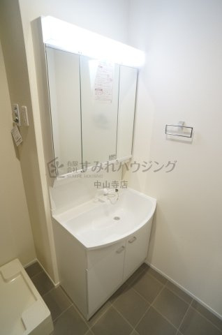 源ハイツの洗面所