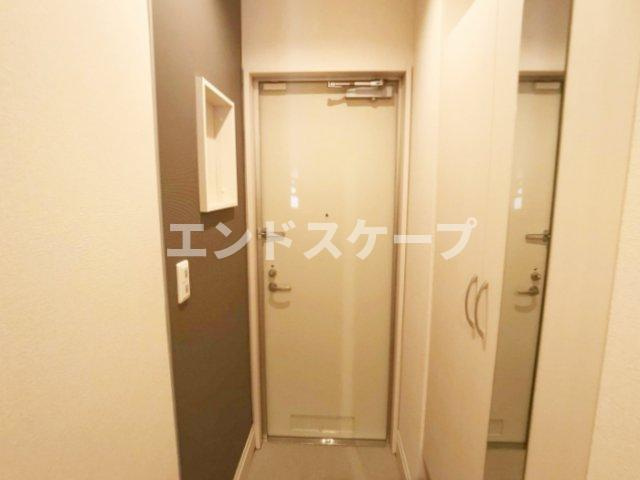 オペラハウス上大島　Ｂの玄関|高崎、前橋エリアのお部屋探しはエンドスケープまで！お客様の理想お聞かせ下さい♪