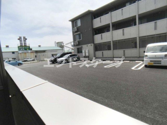 オペラハウス上大島　Ｂのバルコニー|高崎、前橋エリアのお部屋探しはエンドスケープまで！お客様の理想お聞かせ下さい♪