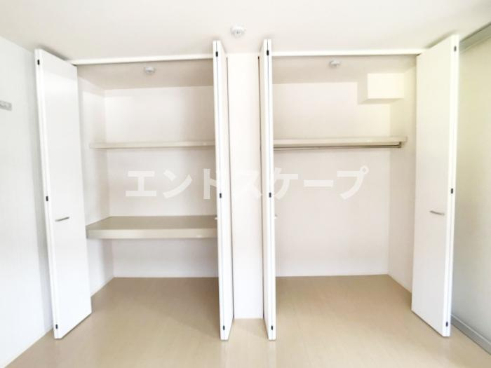 オペラハウス上大島　Ｂの収納|高崎、前橋エリアのお部屋探しはエンドスケープまで！お客様の理想お聞かせ下さい♪