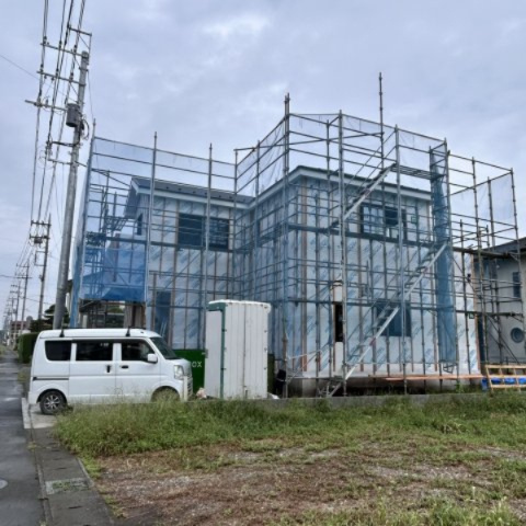 いろどりアイタウン　さくら市狭間田1号棟の外観|お買い物に大変便利な立地となっております♪