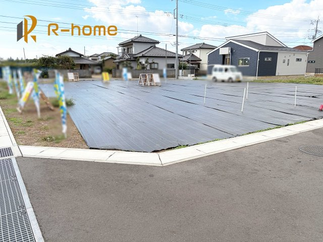 土浦市板谷4丁目25-P1　新築戸建て　7号棟の外観|2025年11月完成予定！近隣の同仕様完成物件をご見学いただけます♪