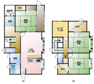 【間取り】 | 千富町1丁目戸建
