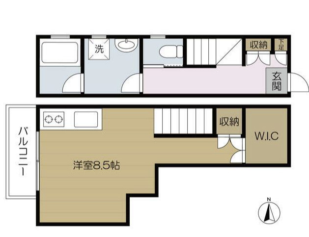 コート四季の間取り