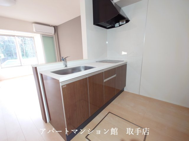 仮）取手市上高井新築アパートのキッチン