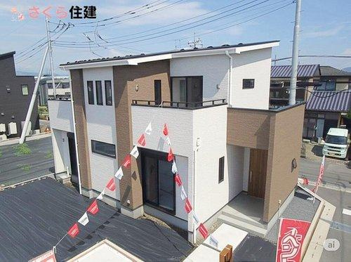 いろどりアイタウン宇都宮市野沢23-P1　6号棟の外観|日当たり良好物件！ぜひ内覧に来てください♪♪