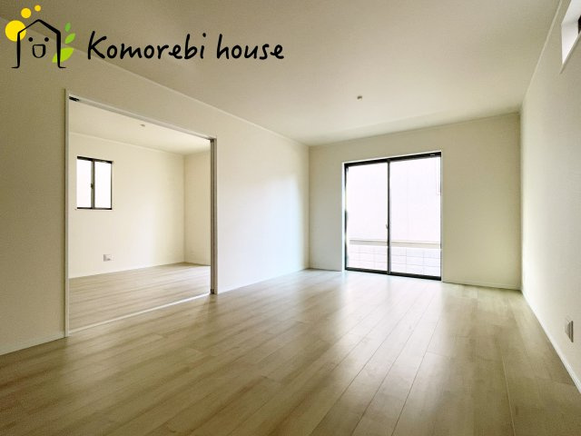 北本市宮内　2期　新築一戸建て　ハートフルタウン　Aの居間・リビング|12/15　撮影済み