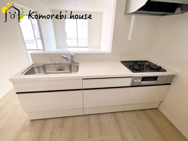 北本市宮内　2期　新築一戸建て　ハートフルタウン　Aのキッチン|12/15　撮影済み