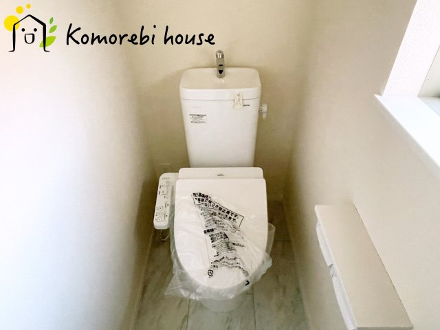 北本市宮内　2期　新築一戸建て　ハートフルタウン　Aのトイレ|12/15　撮影済み