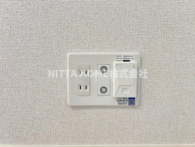丹波篠山市西岡屋のアパートの設備|インターネット無料の設備になります☆彡