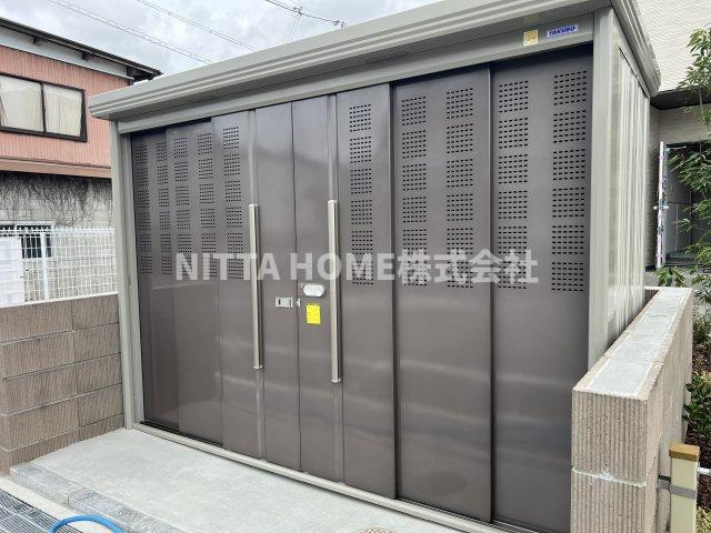 丹波篠山市西岡屋のアパートのその他共用部分|外部物置がついています◇