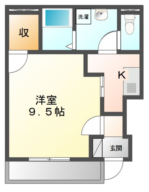 クリエイトⅡの間取り