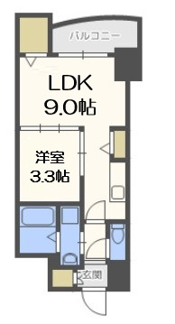 【間取り】 | セレニテ本町グランデ