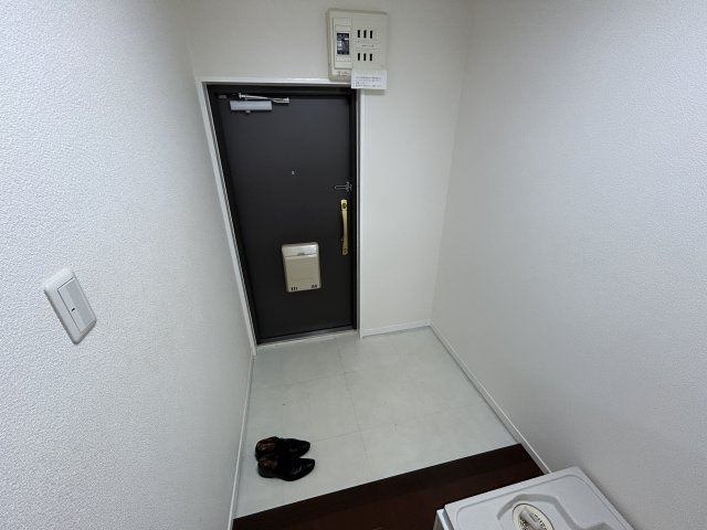 田中マンションの玄関