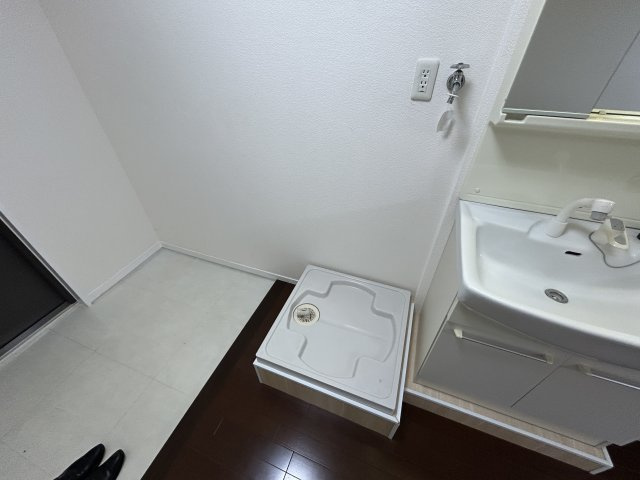 田中マンションの洗面所