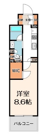 【間取り】 | コンフォリア北堀江一丁目