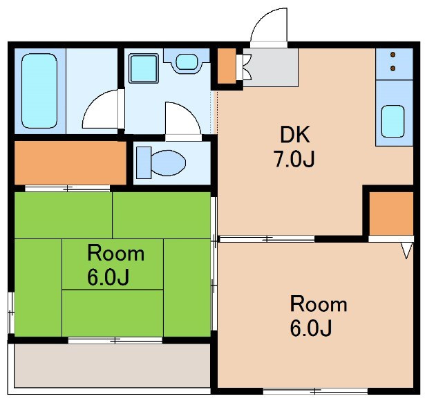 フレグランスT・Mの間取り