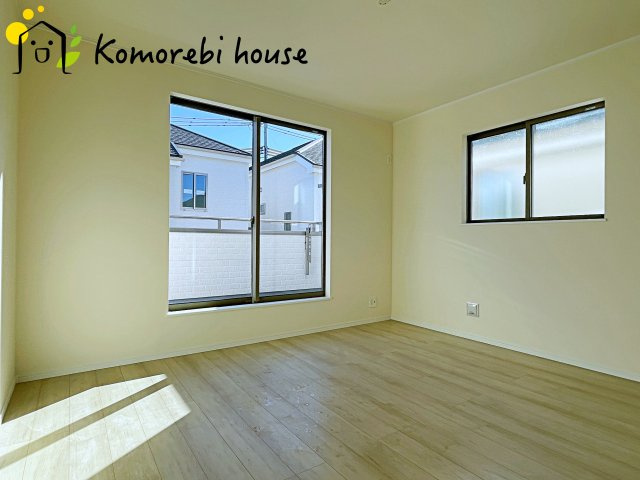 北本市宮内　2期　新築一戸建て　ハートフルタウン　Cの寝室|12/18　撮影済み