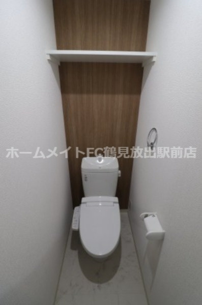 東大阪市森河内西２丁目のアパートのトイレ
