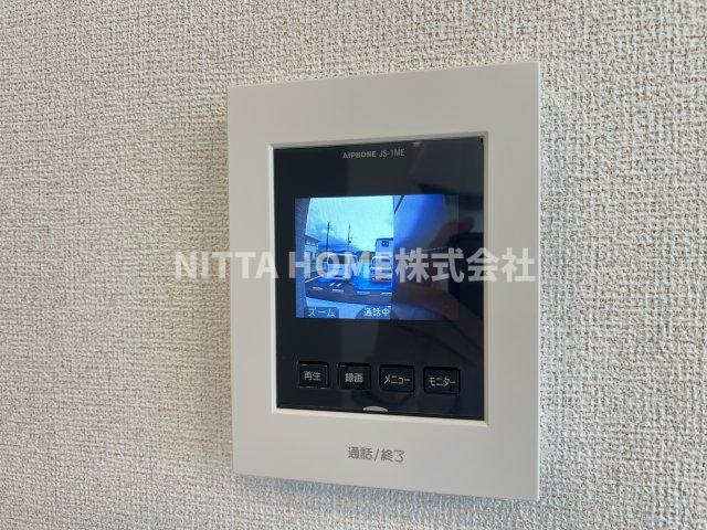 クレール丹波篠山　Ⅰのセキュリティ|安心のＴＶドアホンを設置済み◇