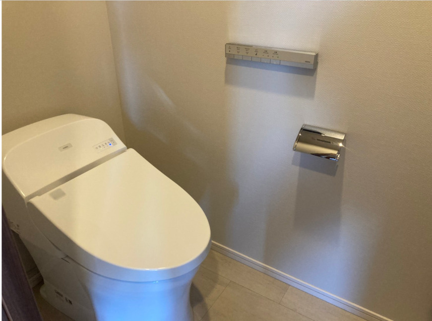 プラウド弦巻三丁目　分譲　角部屋　ペット相談　のトイレ