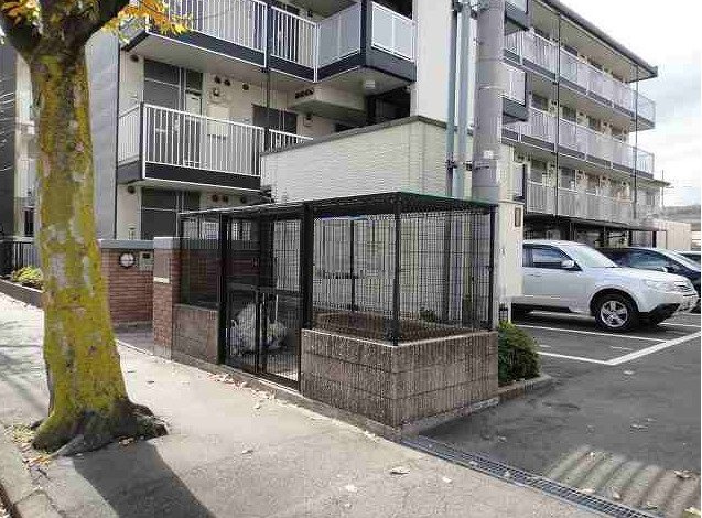 レオパレスＳＫＹＷＩＮＧＳ箱崎のその他|ゴミ置き場