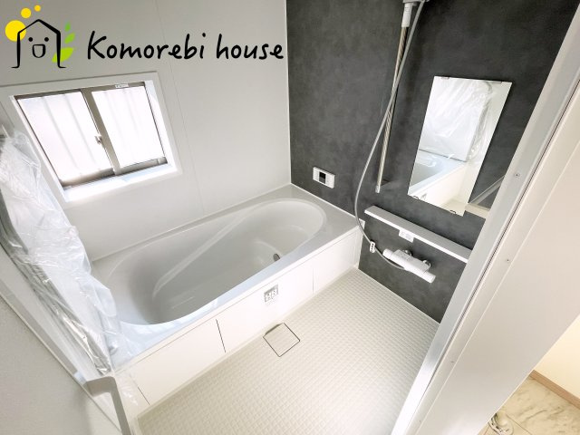 北本市宮内　2期　新築一戸建て　ハートフルタウン　Dの浴室|12/15　撮影済み