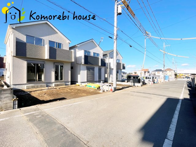 北本市宮内　2期　新築一戸建て　ハートフルタウン　Dの前面道路含む現地写真|12/15　撮影済み