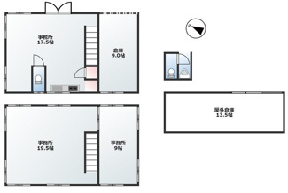 【間取り】 | 屈巣事務所