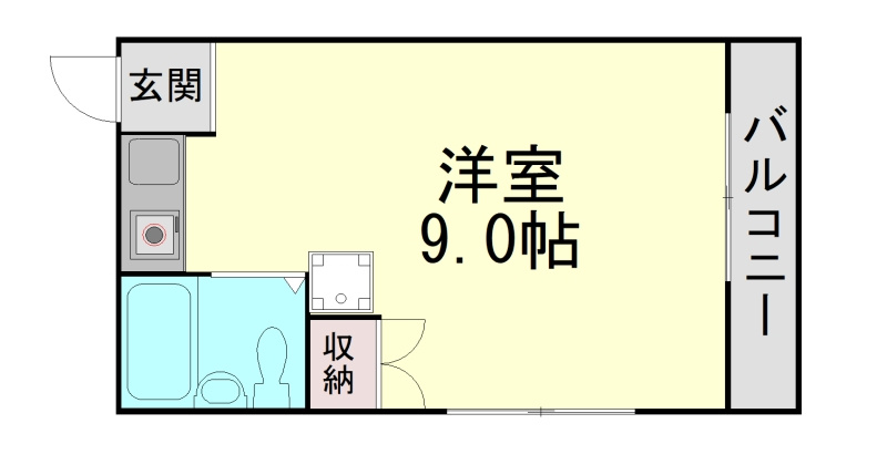 シティコート摩耶の間取り
