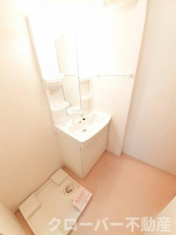 メゾンハナブサⅡの洗面所