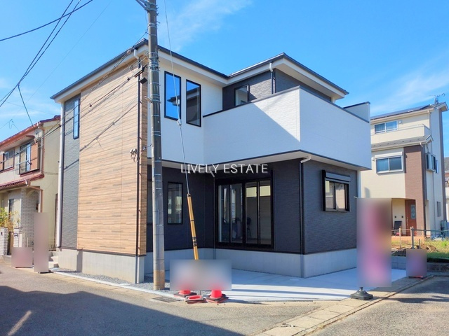 越谷市大沢 新築分譲住宅の外観